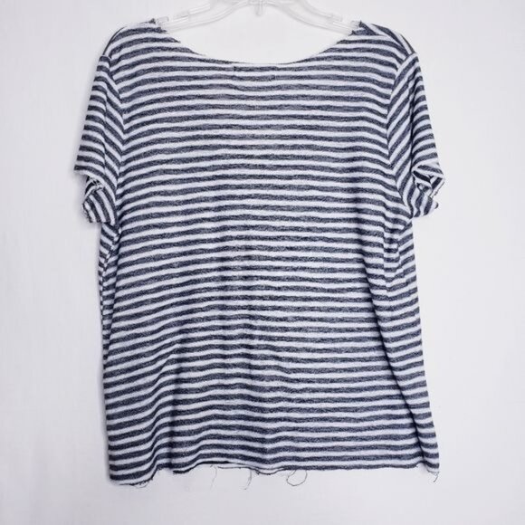 Project Social T x Urban Outfitters Black & White Striped Tee Women's Size Small - Picture 6 of 9